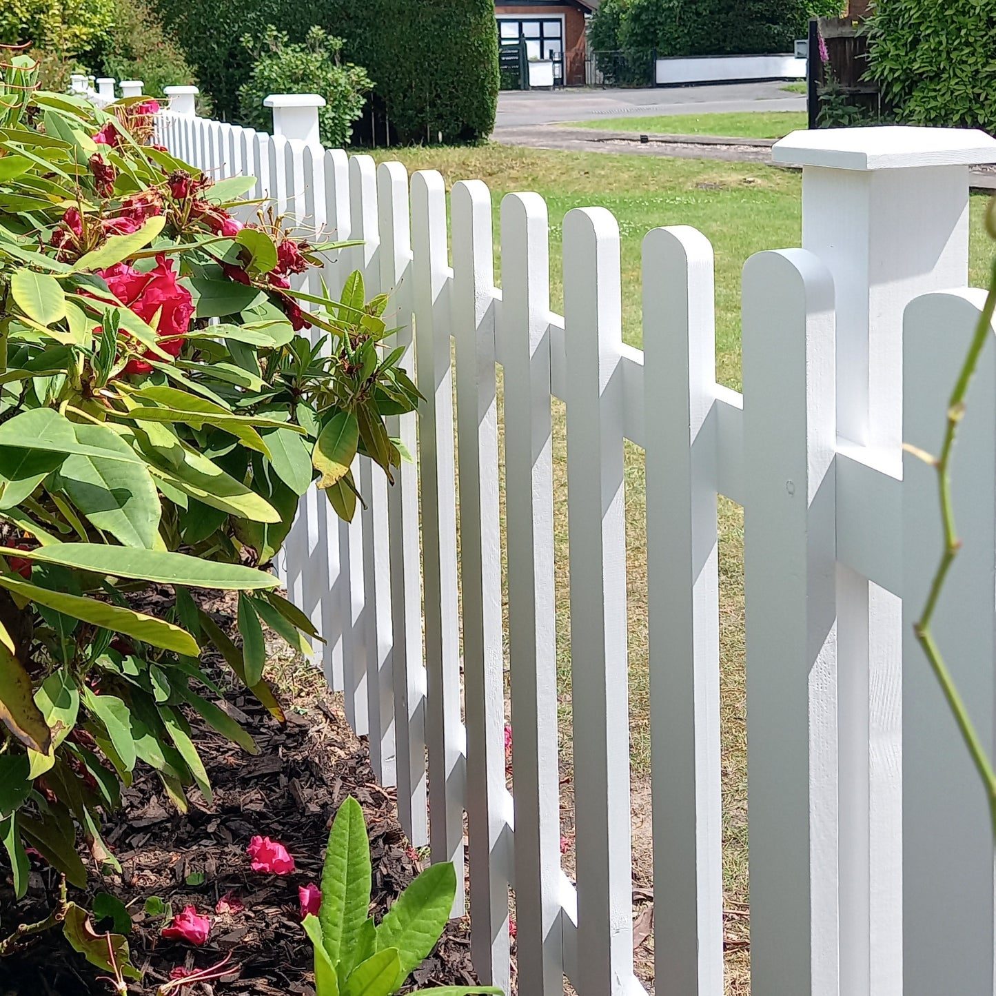 White picket fence